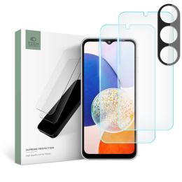 Tech-Protect Tech-Protect Galaxy A14 4G/5G 3-PACK Skärmskydd/Linsskydd - Teknikhallen.se