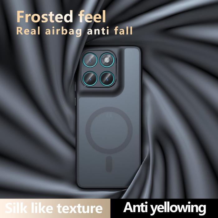 Bild 3,  Motorola Edge 60 / 60 Fusion Skal MagSafe Hybrid Svart - Teknikhallen.se