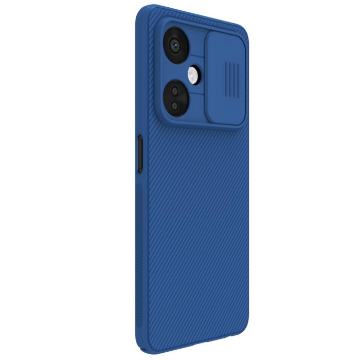Bild 4, NILLKIN NILLKIN OnePlus Nord CE 3 Lite 5G Skal CamShield Pro Blå - Teknikhallen.se