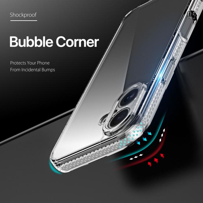 Bild 5, DUX DUCIS DUX DUCIS iPhone 17 Skal Hybrid Clin Series Transparent - Teknikhallen.se