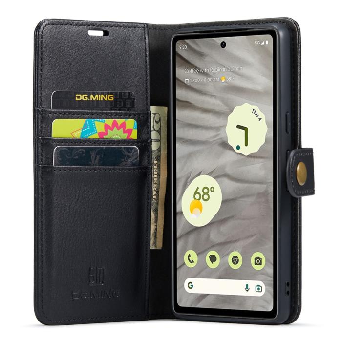 Bild 2, DG.MING DG.MING Google Pixel 7A 2in1 Magnet Fodral / Skal Svart - Teknikhallen.se
