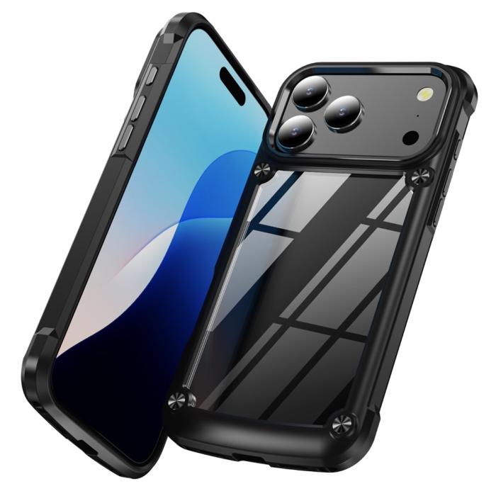 Bild 2,  iPhone 17 Pro Max Skal Xtreme Shockproof Hybrid Svart - Teknikhallen.se