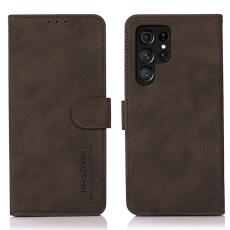 KHAZNEH KHAZNEH Samsung Galaxy S23 Ultra Fodral L&auml;der Brun - Teknikhallen.se