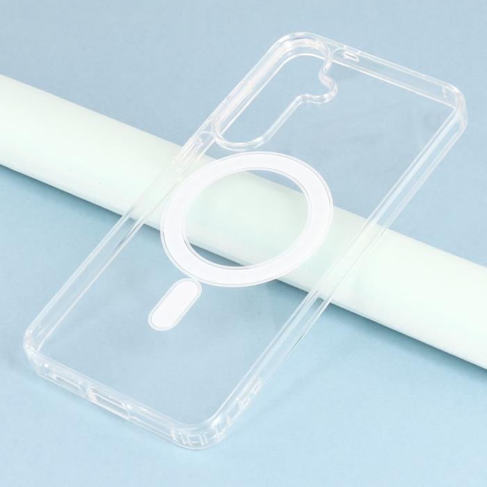 Bild 6,  Samsung Galaxy S25 Plus Skal MagSafe TPU / Akryl Transparent - Teknikhallen.se