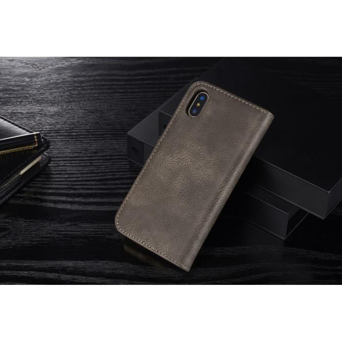 Bild 4, DG.MING iPhone X/Xs - DG.MING Plånboksfodral/Magnet Skal - - Teknikhallen.se