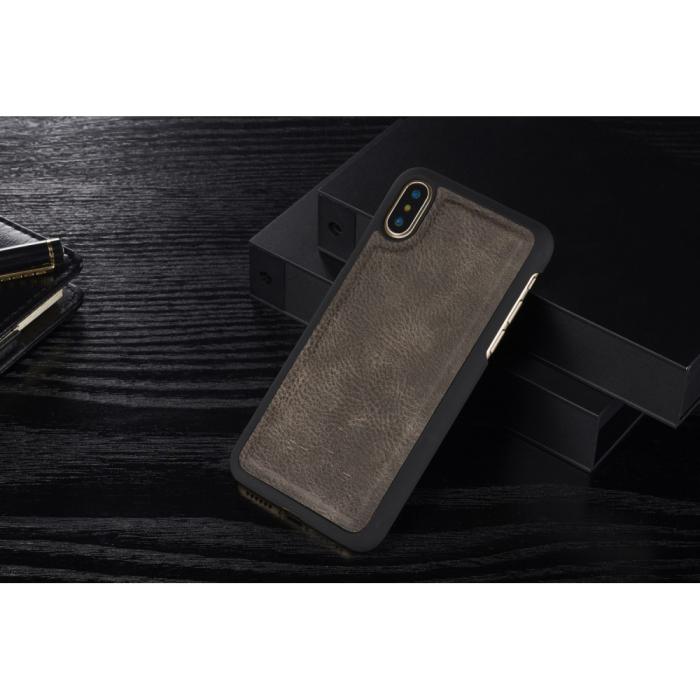 Bild 5, DG.MING iPhone X/Xs - DG.MING Plånboksfodral/Magnet Skal - - Teknikhallen.se
