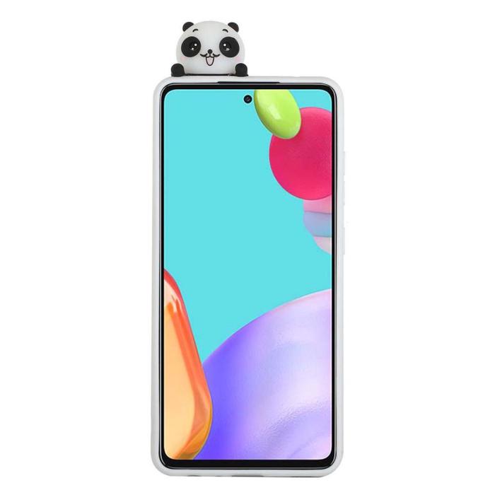 Bild 3,  Samsung Galaxy A53 5G Skal 3D Figur Vit Panda - Teknikhallen.se