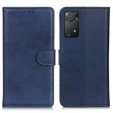  Xiaomi Redmi Note 11 Pro 5G Fodral Solid L&auml;der Bl&aring; - Teknikhallen.se