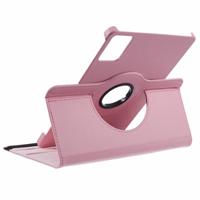 Bild 5,  Lenovo Tab M11 Fodral 360° Rotation Ljus Rosa - Teknikhallen.se