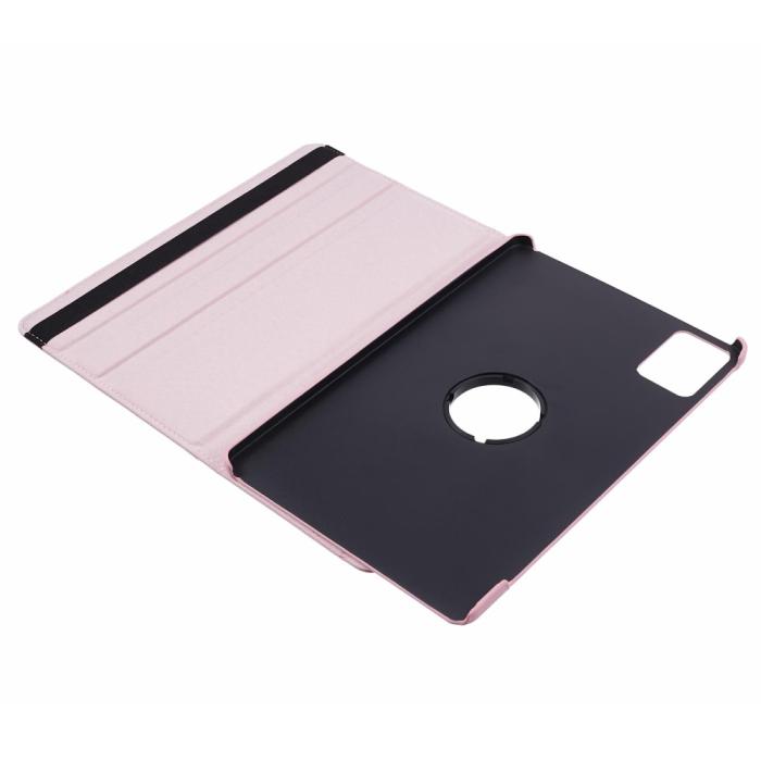 Bild 6,  Lenovo Tab M11 Fodral 360° Rotation Ljus Rosa - Teknikhallen.se