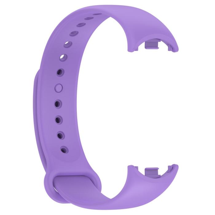 Bild 2,  Xiaomi Smart Band 10/9/8 Armband Solid Silikon Lila - Teknikhallen.se