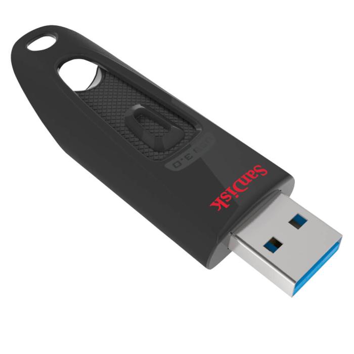 Bild 3, SanDisk SanDisk USB-minne 3.0 Ultra 256 GB 100MB/s - Teknikhallen.se