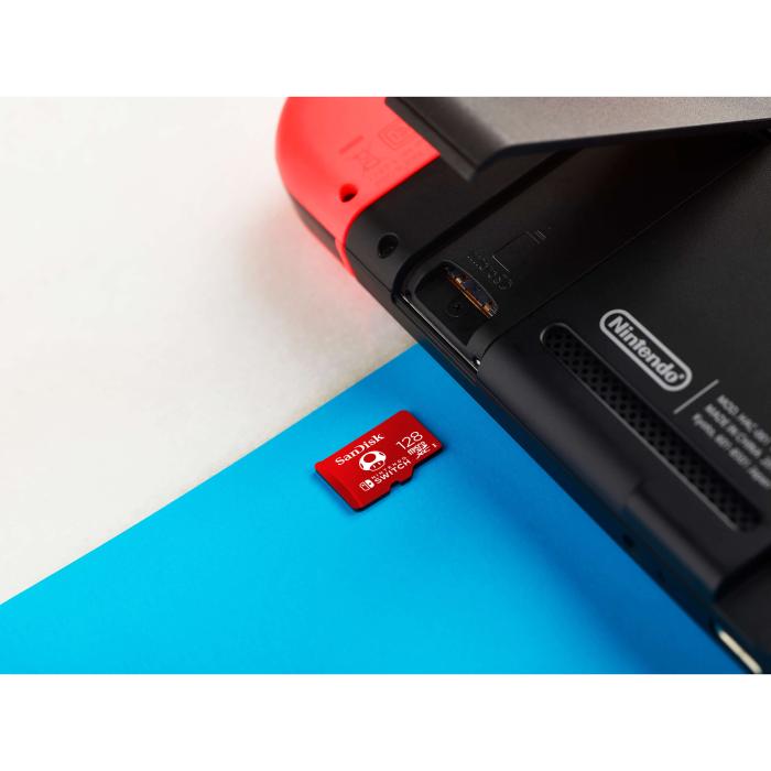 Bild 4, SanDisk SanDisk MicroSDXC Nintendo Switch 128GB UHS-I,100/90 - Teknikhallen.se