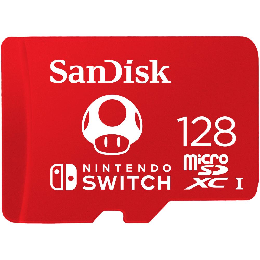 SanDisk SanDisk MicroSDXC Nintendo Switch 128GB UHS-I,100/90 - Teknikhallen.se