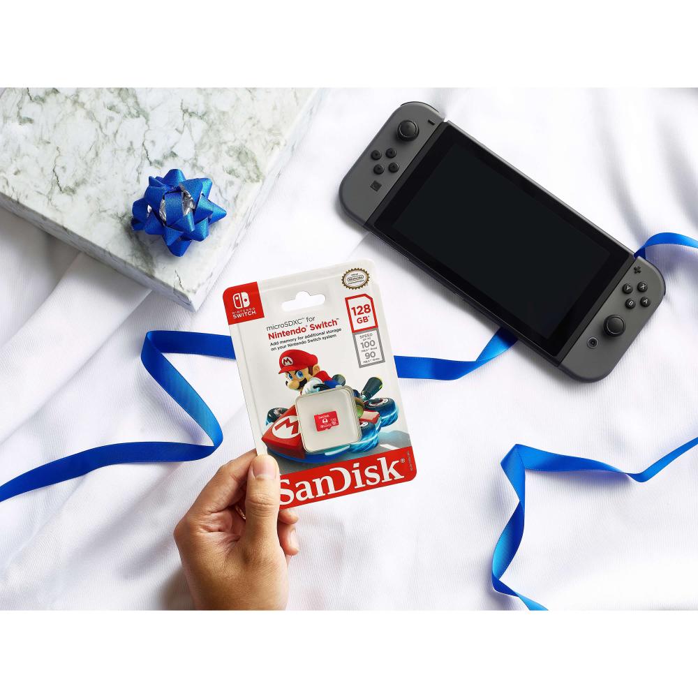 SanDisk SanDisk MicroSDXC Nintendo Switch 128GB UHS-I,100/90 - Teknikhallen.se