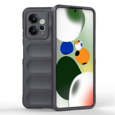  Xiaomi Redmi Note 12 4G Skal Magic Shield Gr&aring; - Teknikhallen.se