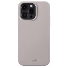 holdit holdit iPhone 15 Pro Max Mobilskal Silikon Taupe - Teknikhallen.se