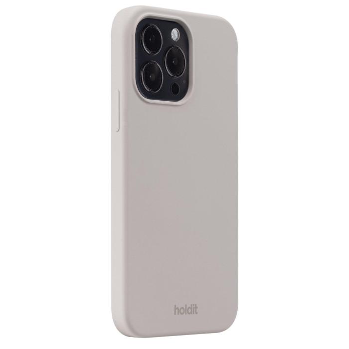 Bild 2, holdit holdit iPhone 15 Pro Max Mobilskal Silikon Taupe - Teknikhallen.se
