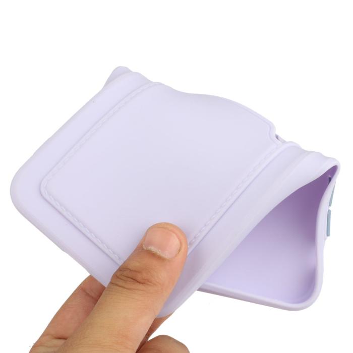 Bild 6,  iPhone 13 Skal Med Kortfack Lila - Teknikhallen.se