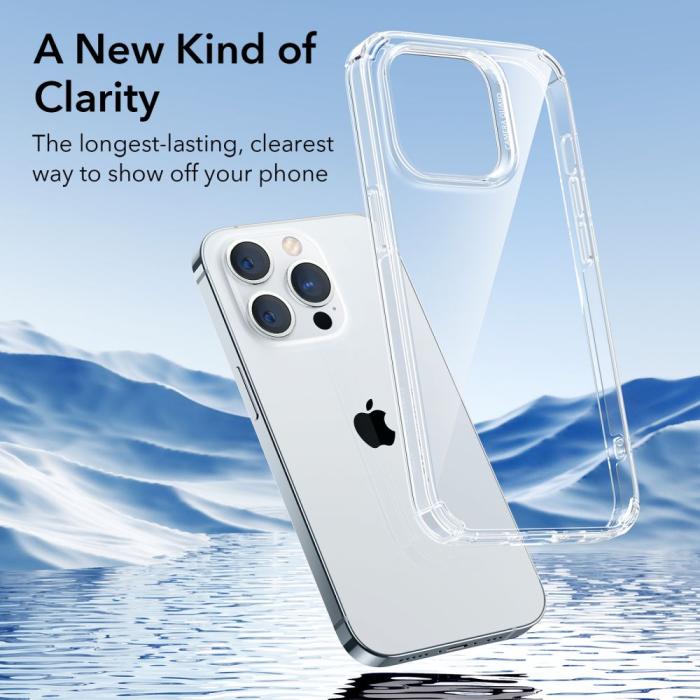 Bild 3, ESR ESR iPhone 14 Pro Max Skal Krystec Transparent - Teknikhallen.se