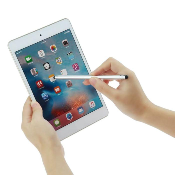 Bild 2, Tech-Protect Tech-Protect Stylus Touch Penna Silver - Teknikhallen.se