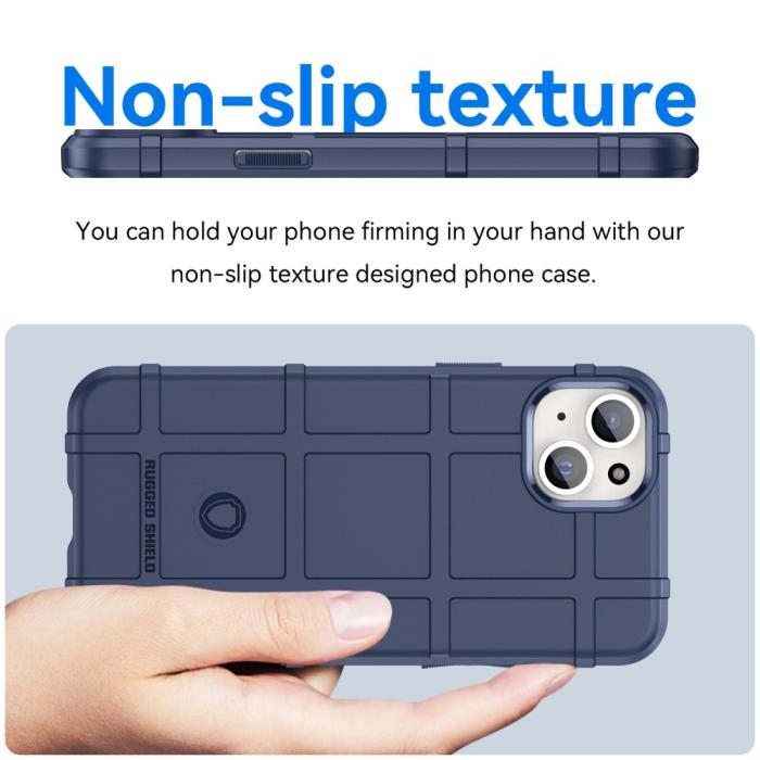 Bild 4,  iPhone 15 Plus Skal Robust Blå - Teknikhallen.se