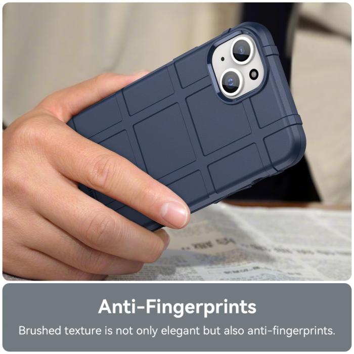 Bild 5,  iPhone 15 Plus Skal Robust Blå - Teknikhallen.se