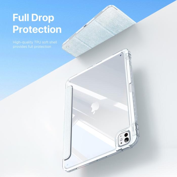 Bild 6, DUX DUCIS DUX DUCIS iPad Pro 11 2025/2024 Fodral Penhållare Ljus Blå - Teknikhallen.se