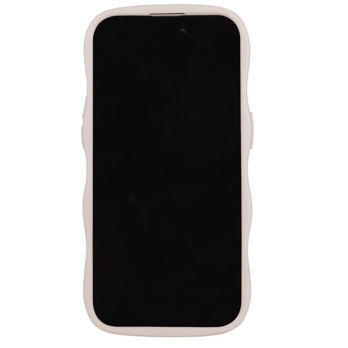 Bild 3, holdit holdit iPhone 15 Plus / 14 Plus Skal Wavy Light Beige - Teknikhallen.se