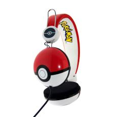 OTL Pokemon H&ouml;rlur Dome Tween On-Ear 90dB Pokeball - Teknikhallen.se