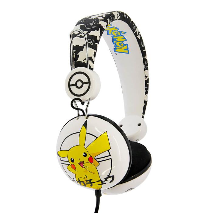 Bild 4, OTL Pokemon Hörlur Dome Tween On-Ear 90dB Japansk Pikachu - Teknikhallen.se