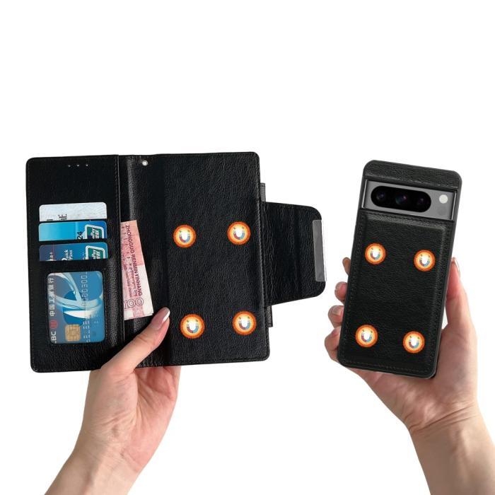 Bild 6,  Google Pixel 9/9 Pro Fodral 2in1 Magnet Svart - Teknikhallen.se