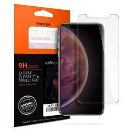 Spigen Spigen iPhone 11 Skärmskydd Slim Glas.tR Härdat Glas - Teknikhallen.se