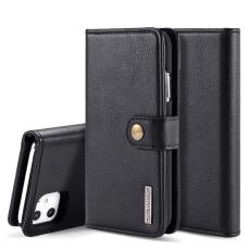 DG.MING iPhone 11 - DG.MING Pl&aring;nboksfodral/Magnet Skal - Svart - Teknikhallen.se