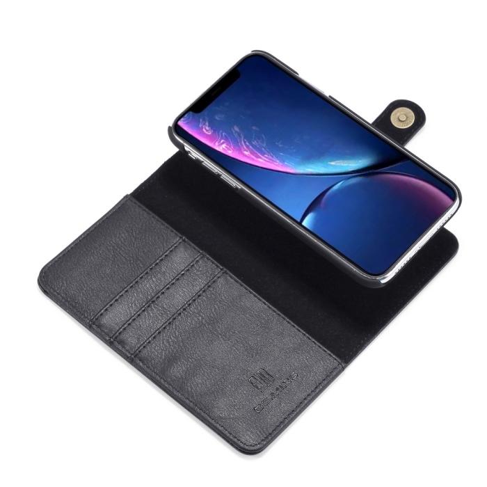 Bild 4, DG.MING iPhone 11 - DG.MING Plånboksfodral/Magnet Skal - Svart - Teknikhallen.se