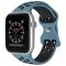 ColorPop Sportarmband Dual-Color Apple Watch 42/44/45/49 mm (M/L) Blå/Svart - Teknikhallen.se