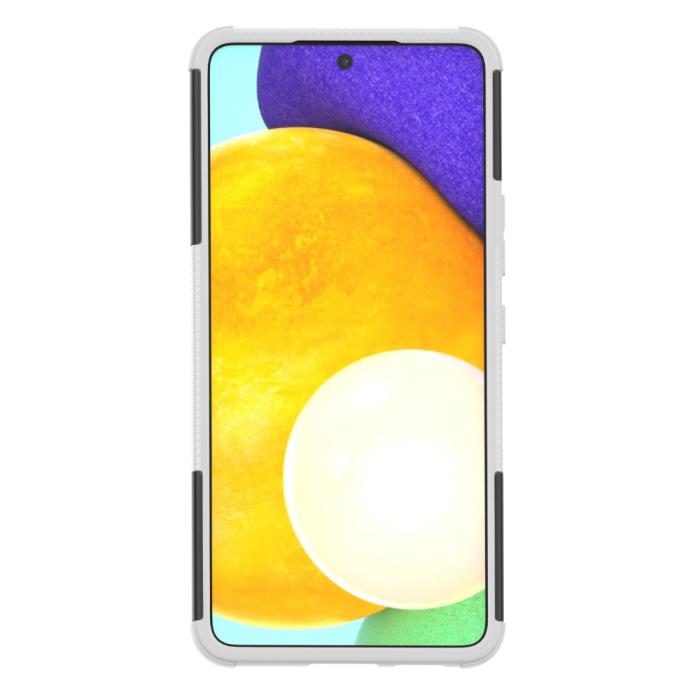 Bild 3,  Samsung Galaxy A53 5G Skal Stöttåligt med Stöd Vit - Teknikhallen.se