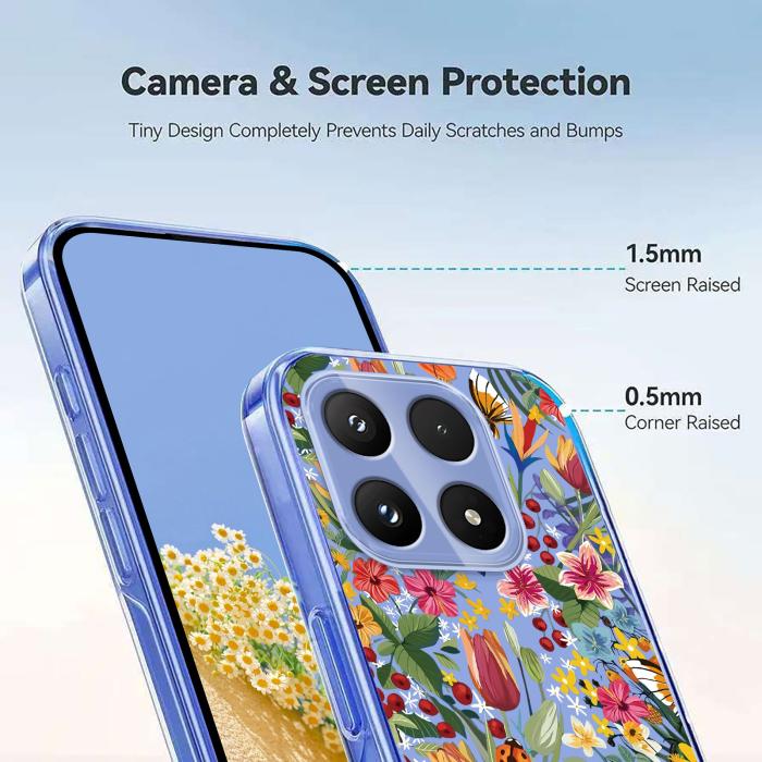 Bild 3,  Xiaomi 17 Skal TPU Blommor Liljor - Teknikhallen.se