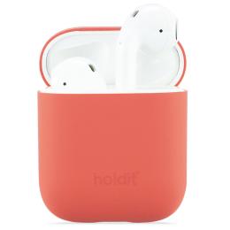 holdit holdit Apple AirPods Skal Silikon Coral - Teknikhallen.se