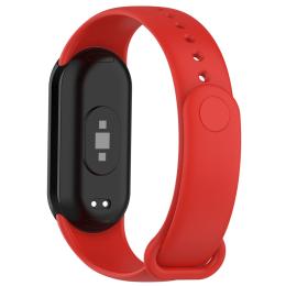  Xiaomi Smart Band 8 Armband Solid Silikon Röd - Teknikhallen.se