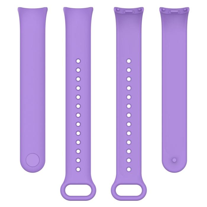 Bild 4,  Xiaomi Smart Band 10/9/8 Armband Solid Silikon Lila - Teknikhallen.se