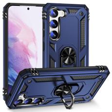  Samsung Galaxy S23 Plus Skal Ring Shockproof Hybrid Bl&aring; - Teknikhallen.se