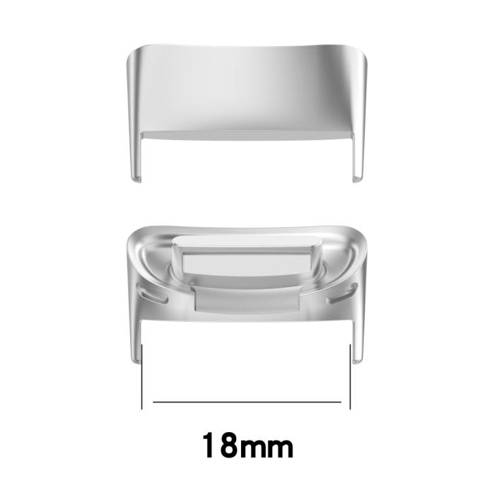 Bild 2,  Fästen För Fitbit Charge 5 Metallarmband Silver - Teknikhallen.se
