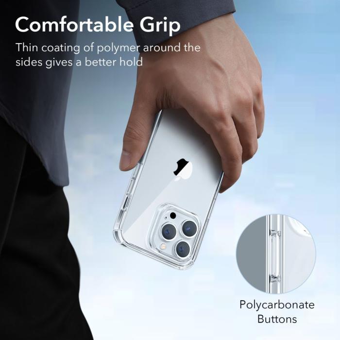 Bild 5, ESR ESR iPhone 14 Pro Max Skal Krystec Transparent - Teknikhallen.se