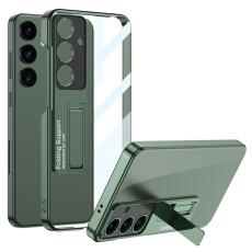 GKK GKK Galaxy S24 Plus Skal Hybrid Kickstand M&ouml;rk Gr&ouml;n - Teknikhallen.se