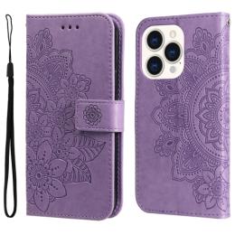  iPhone 14 Pro Fodral Mandala Blossom Lila - Teknikhallen.se