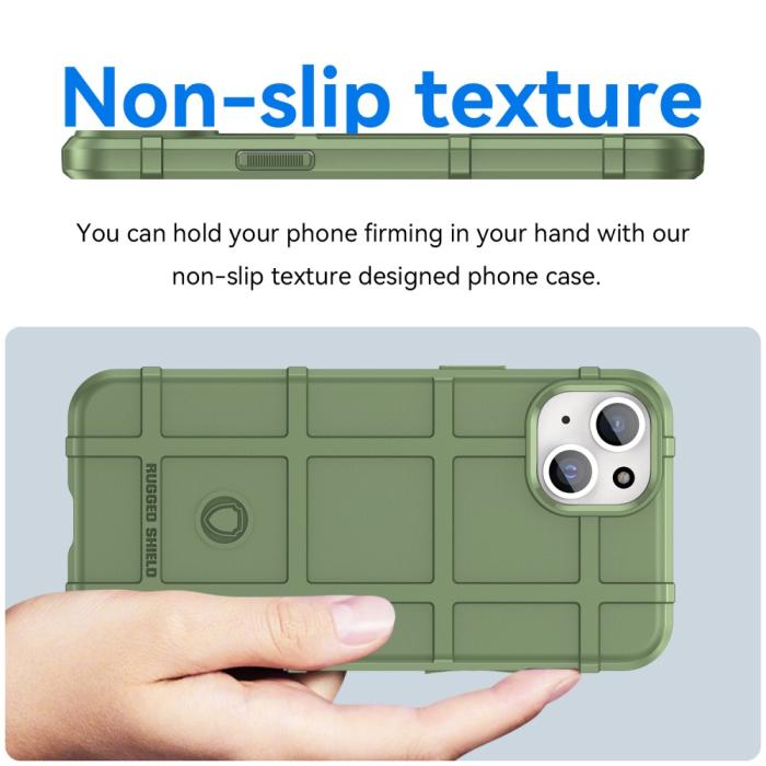Bild 4,  iPhone 15 Plus Skal Robust Grön - Teknikhallen.se
