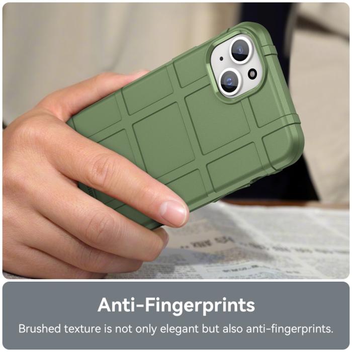 Bild 5,  iPhone 15 Plus Skal Robust Grön - Teknikhallen.se