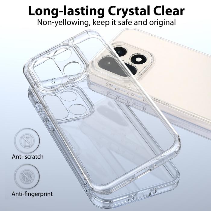 Bild 2,  OnePlus 15 Skal Shockproof Hybrid Transparent - Teknikhallen.se
