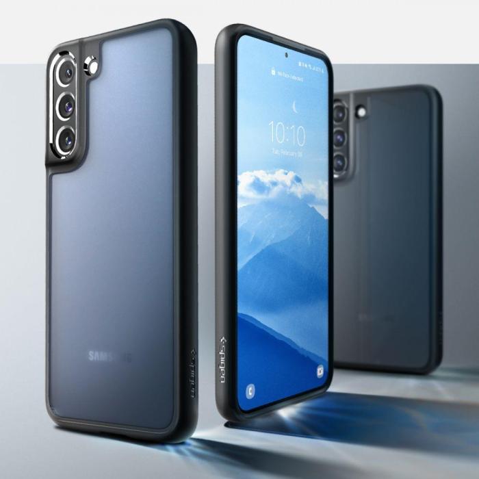 Bild 6, Spigen Spigen Samsung Galaxy S22 Plus Skal Ultra Hybrid Frost Svart - Teknikhallen.se